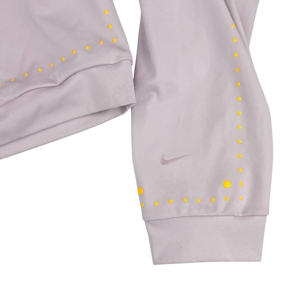 NIKE Neon Stud Dri-Fit Crewneck Sweatshirt Sz Medium - Picture 3 of 5